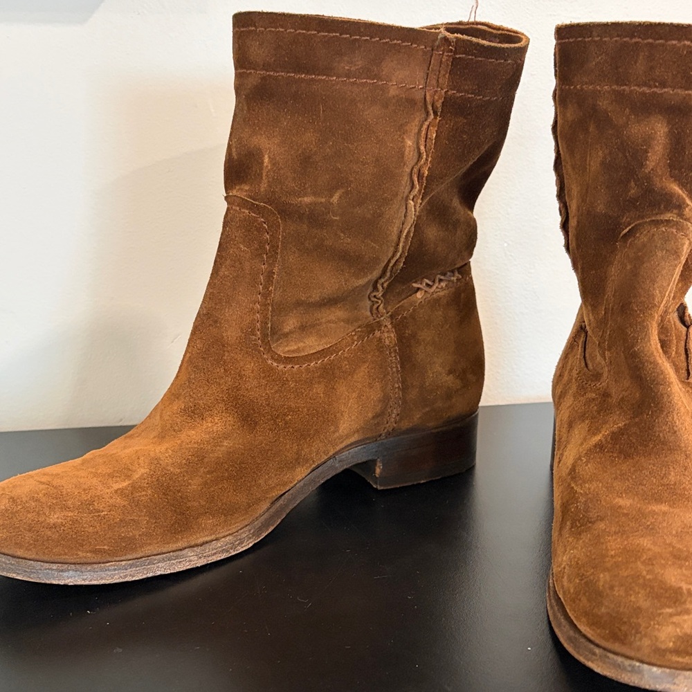 Frye Cara Suede Boots - Picture 4 of 10